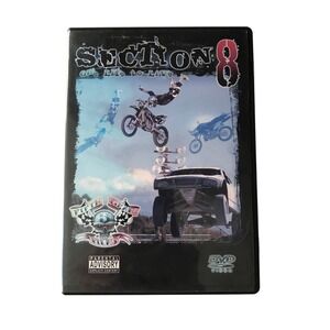 Section 8 One Life To Live DVD Fifth Gear Films FMX Supermoto Off Road 2004